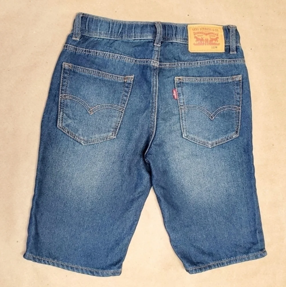 Levi's Knit Jogger Shorts Size XL Blue